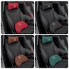 Car Seat Safety Headrest Pad Auto Emblem Neck Pillow For Mercedes Benz AMG W205 C300 W203 W206 W108 W124 W126 W140 W168 W169 GLC EQSTU1