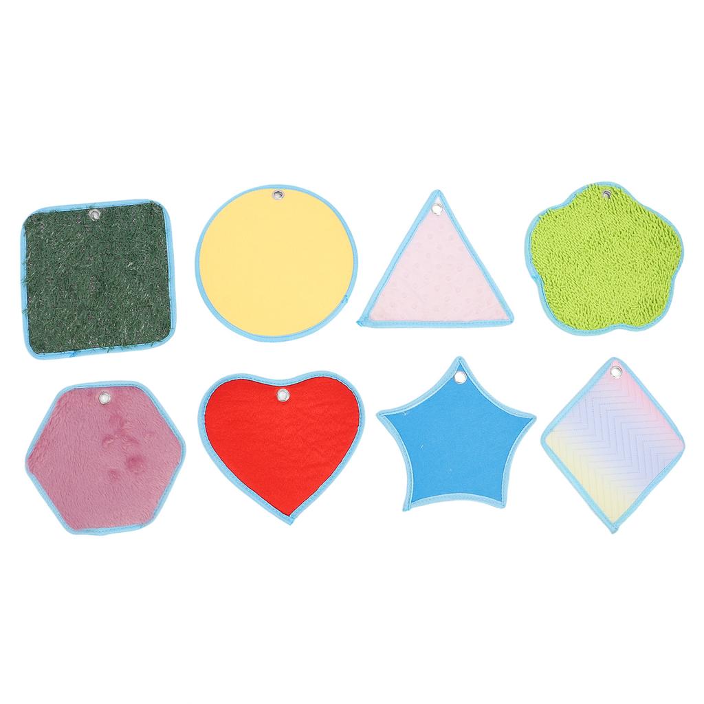8 Set Sensory Mats for Autistic Children Assorted Textured Activity Relax Calming Toys Sensory Floor