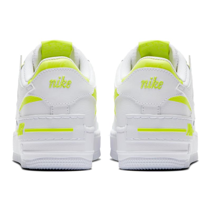 Nike Женские кроссовки Air Force 1 Low Shadow Белый Лимонный CI0919-104