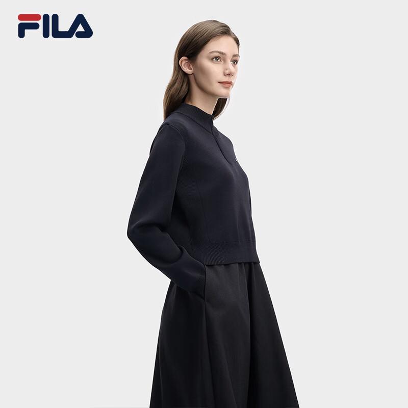 Fila Женское платье-двойка из искусственной кожи с вставками