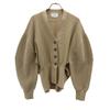 CLANE Long Sleeve V Neck Knit Cardigan 2 Beige Women Used