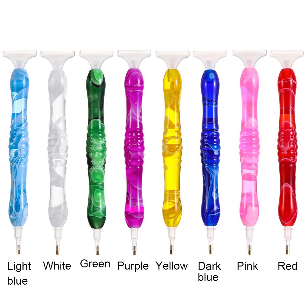 Stitch Sewing Accessories Resin Pen Point Drill Pen Resin Diamond Painting Pen 5D Diamond Painting
