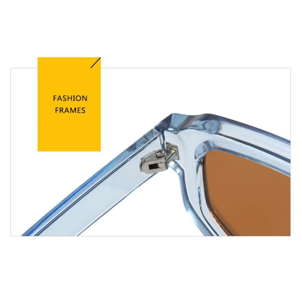 UV400 Protection Square Frame Sunglasses Y2K Eyewear Fashion Punk Sun Glasses for Women & Men