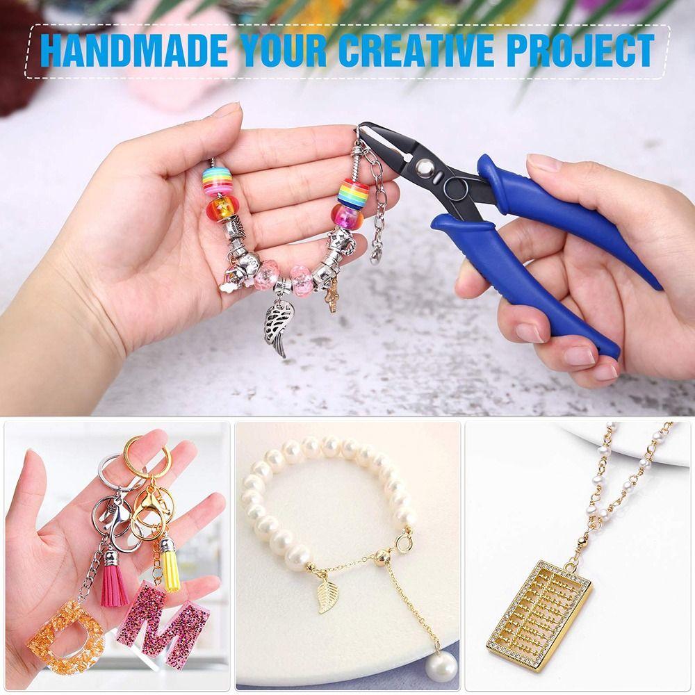 Crimping Function Split Ring Pliers Opening/Closing Hook pliers Wire Flush Cutter Beading Repair