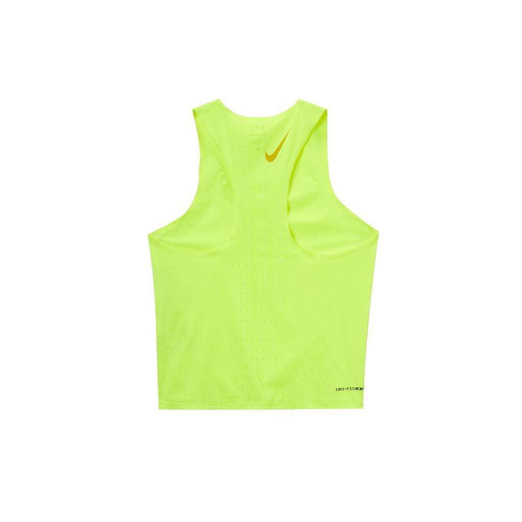 Nike Мужская облегающая майка AeroSwift Running, флуоресцентно-желтый CJ7836-702