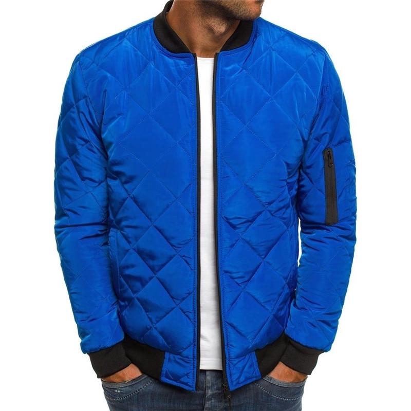 Autumn/Winter Men's Outdoor Crewneck Puffer Jacket Casual Coat
