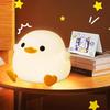 Ночной светильник DoDo Duck, милый светильник в виде утки, перезаряжаемый ночник с регулировкой яркости, силиконовый светодиодный ночник для детской комнаты с сенсорным управлением
