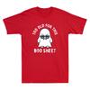Too Old For This Boo Sheet Funny Ghost Halloween Meme Gift Vintage Unisexs Tshirt