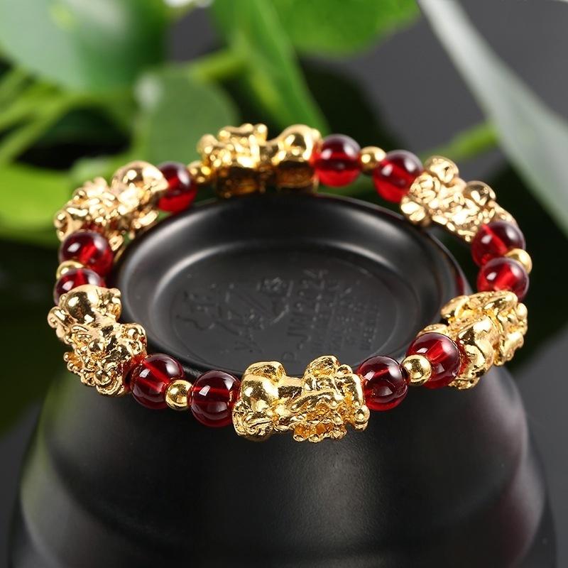 PIXIU Vintage Beads Feng Shui Lucky Wealth Bracelet
