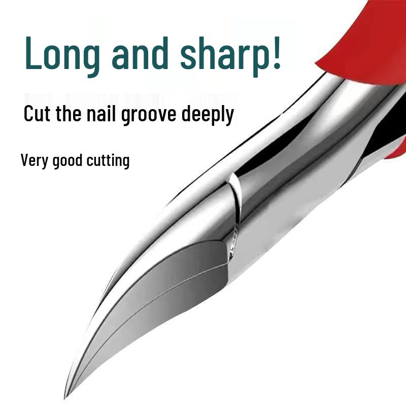 Nail Clippers & Scissors Set: Sharp Pliers, Pedicure Knife, and Pointed Scissors
