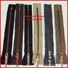 18cm Resin Zipper: Self-Locking, Closed Tail for Jeans and Trousers