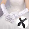 Women Wedding Accessories Bridal Gloves Gloves Satin Gloves Long Formal Dress Gloves Solid Color