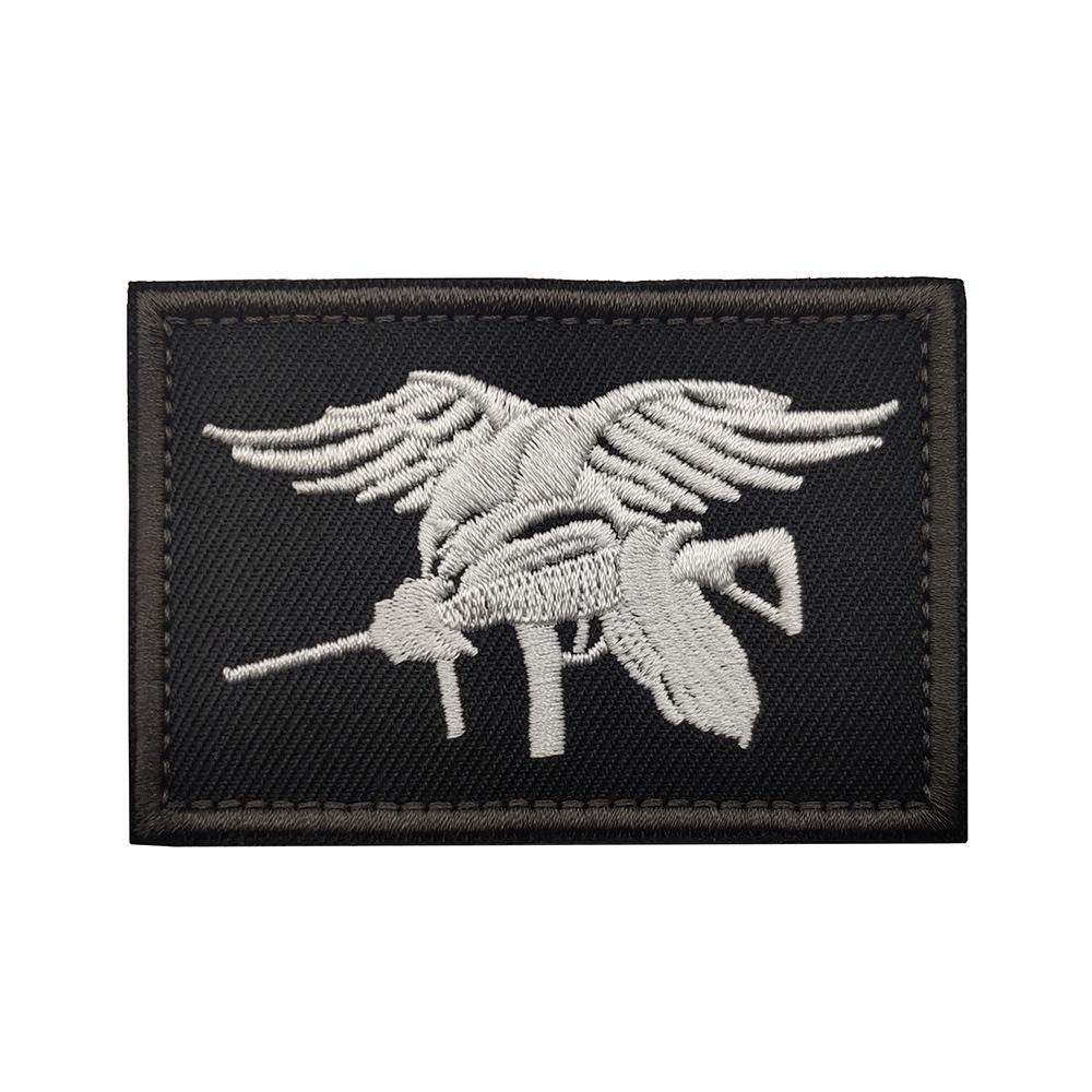 Вышитая нашивка на липучке Navy SEALs для зарубежных клиентов