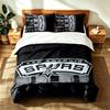 San Antonio Spurs (23) 3pc set suitable for master bedrooms soft and comfortable an ideal gift for family and friends Includes one duvet cover and two