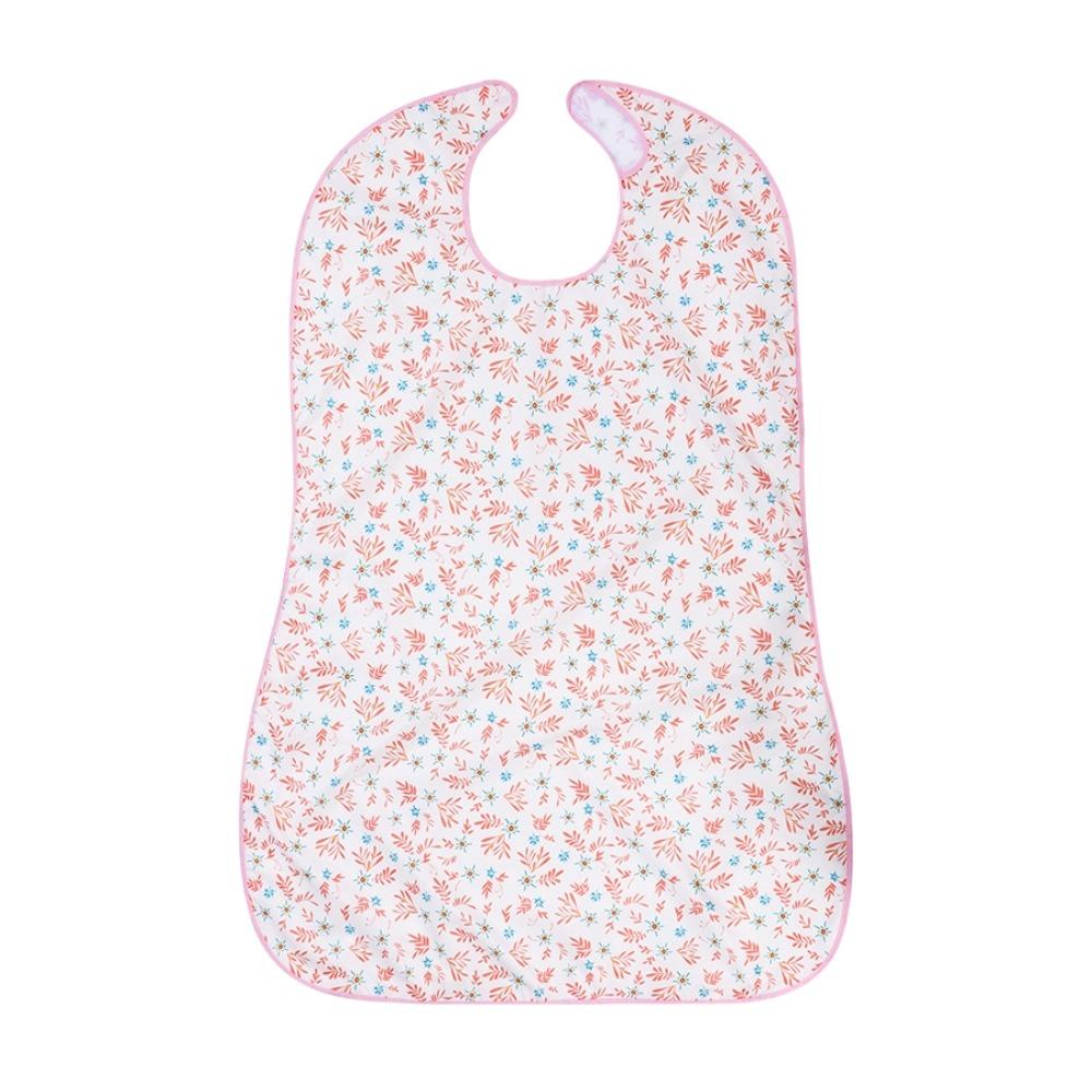 Washable Elderly Eating Bib Waterproof Adult Bib Clothing Protectors for Elderly Nursing Home Use