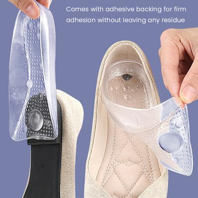 Yousheng 1 пара гелевых стелек для поддержки свода стопы для мужчин и женщин, ортопедические стельки для плоскостопия, самоклеящиеся, амортизирующие, массажные, для облегчения подошвенного фасциита