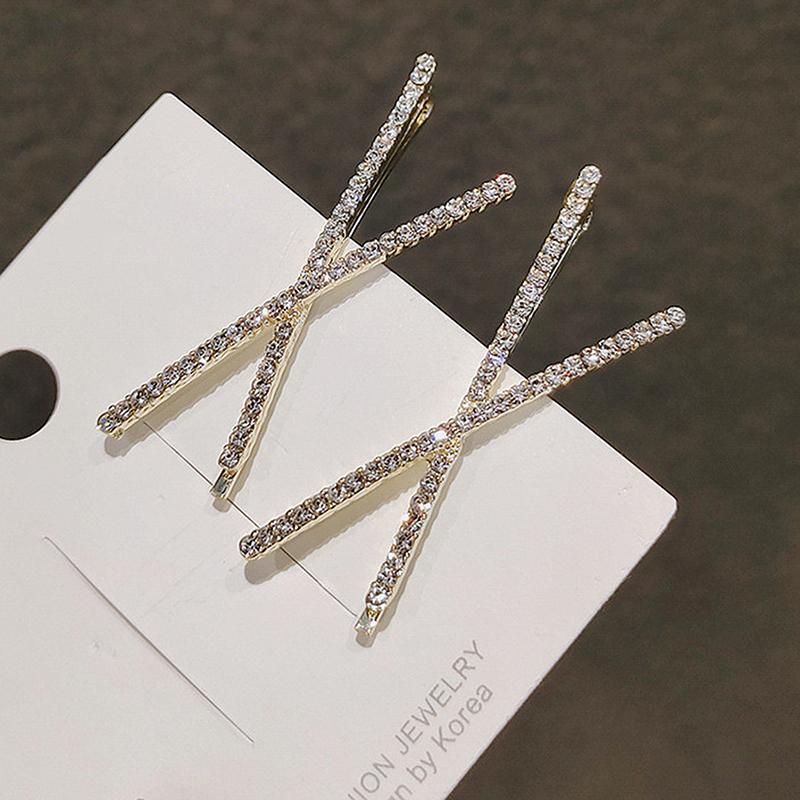 2 шт. крестообразные шпильки SX заколки для волос заколки простые боковые зажимы