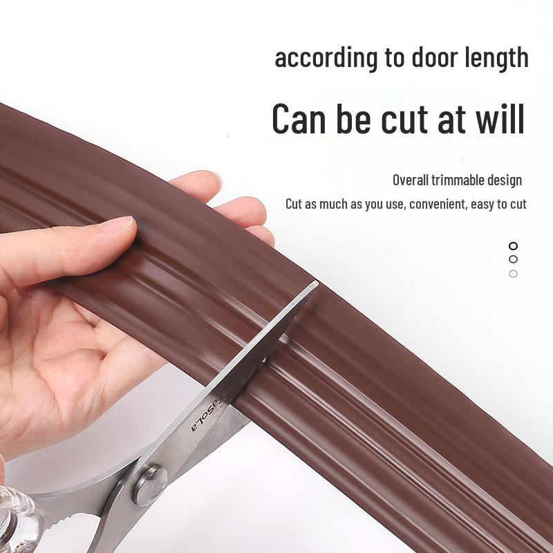 Уплотнительная лента для низа двери - Ветрозащитная и Звукоизоляционная