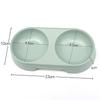 Двойная миска для кошек Pet Double Bowl Cat Bowl Double Bowl Cat Basin Macaron Candy Color Pet Feeding Bowl Maca Pet Dog Feeding Bowl