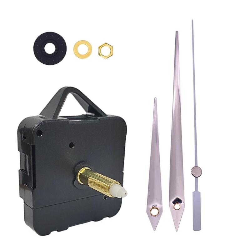 Комплект для замены часового механизма с длинным валом 32 мм для ремонта часов дома, в офисе и в мастерской