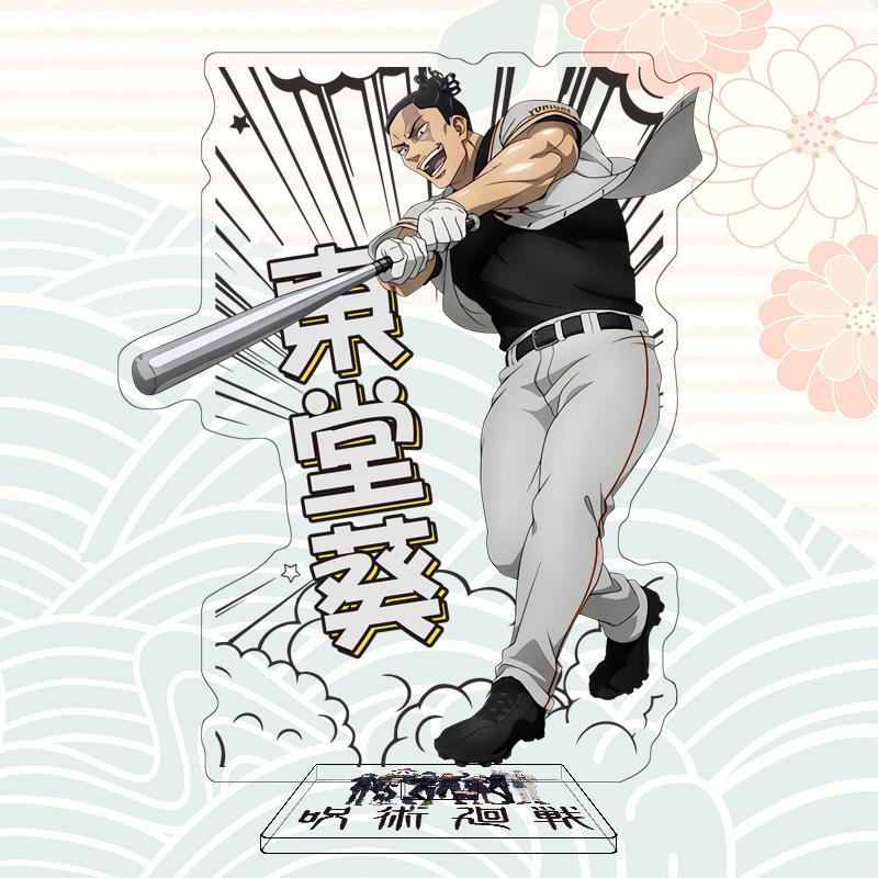 Мультяшные аниме фигурки Jujutsu Kaisen Акриловая подставка Манга Фигурки Годжо Сатору Гаражные наборы GK Украшения Декорация Игрушка