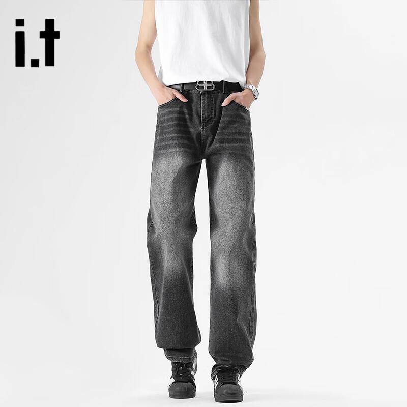 Мужские джинсы Izzue в стиле ретро прямого кроя