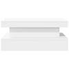 LED Coffee Table White 90 x 50 x 40 cm