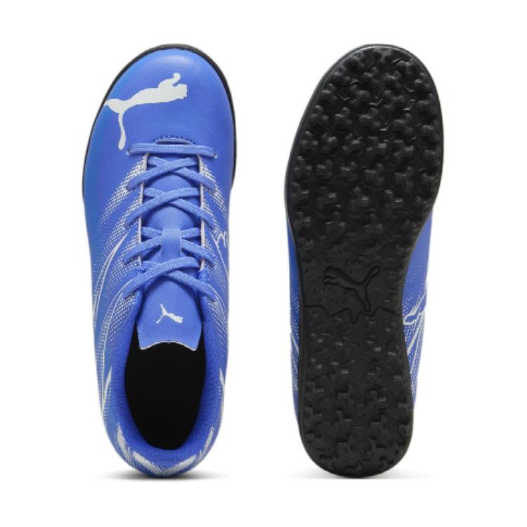 Puma Attackant TT Удобные Универсальные Прочные Низкие Детские Футбольные Бутсы Детские Футбольные Бутсы Синие 107481-09