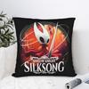 Hollow Knight Silksong Квадратная Наволочка Полиэстер Декоративная Подушка Новая Наволочка Домашний Декор