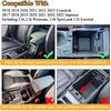 JKCOVER Center Console Organizer Tray Compatible With 2017-  Subaru Impreza And 2018-  Subaru Crosstrek, ABS Material Ert Armrest Storage Box