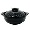 Living NEO Earthen Pot Size 8 28cm Fire Compatible for People 110363 Black IH/Gas 3-4