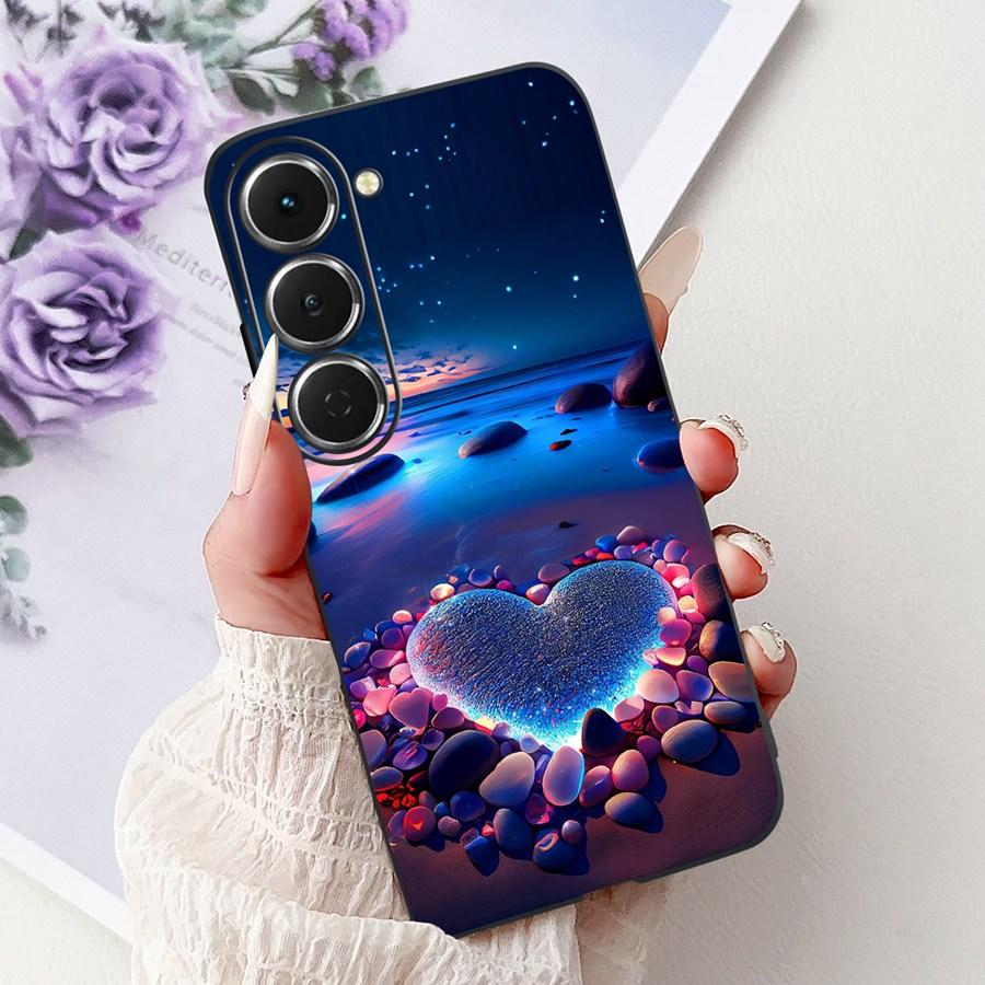 Чехол для Tecno Spark 40 Pro Plus Мультяшный Рисованный Ударопрочный Мягкий Силикон ТПУ Задняя Крышка для Tecno Spark40Pro 40Pro+ Funda