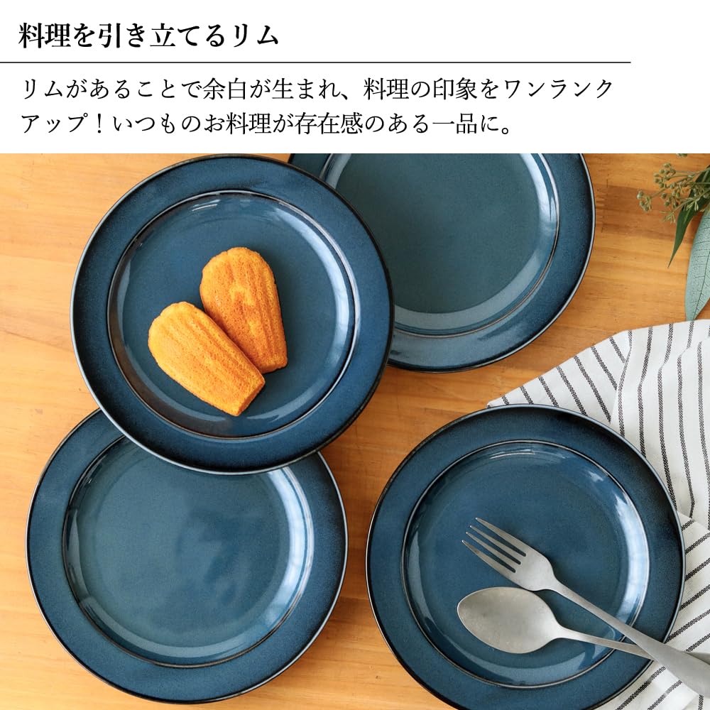Dolce duo Set of including a curry pasta and made in Mino CG-1762 2, dish, bowl, dish, plate. Stylish, Japan, ware.