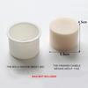 3D Cube Silicone Candle Mold DIY Crystal Epoxy Mould Small Round Ball Soap Molds Candle Making Tool Handcraft Decor Supplies