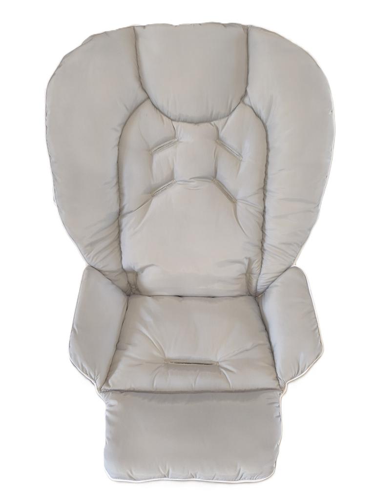 Непромокаемый чехол к стульчику для кормления Сhicco Polly однотонный, водоотталкивающая вкладка в стульчик