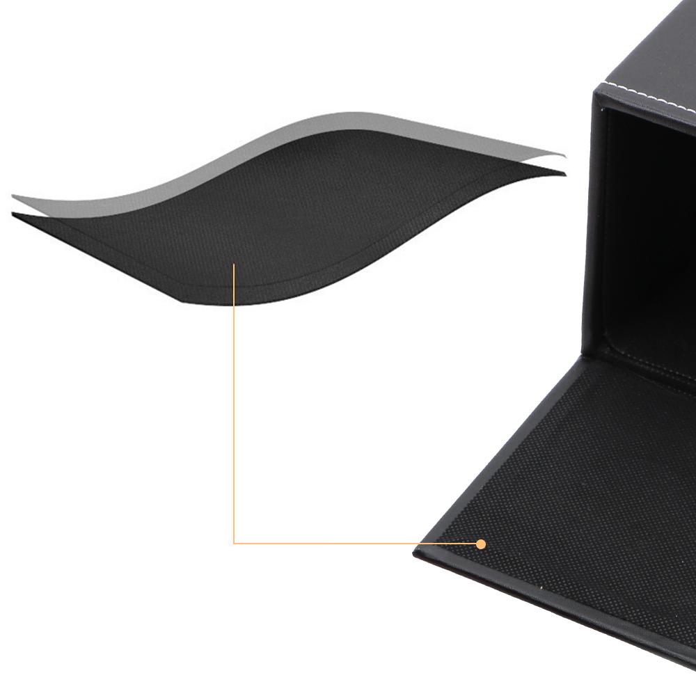 Anti-moisture Home Storage Paper Holder Rectangular Tissue Paper Napkin Box PU Leather Tissue Box