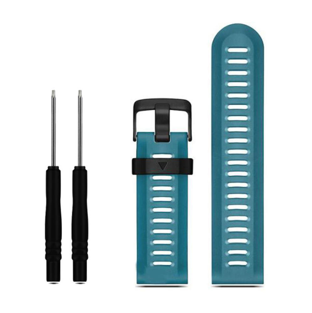 Colorful 26mm Width Outdoor Sport Silicone Wrist Strap Watchband Replacement Bracelte Watch for Garmin Fenix 3 HR 5X Watch Band