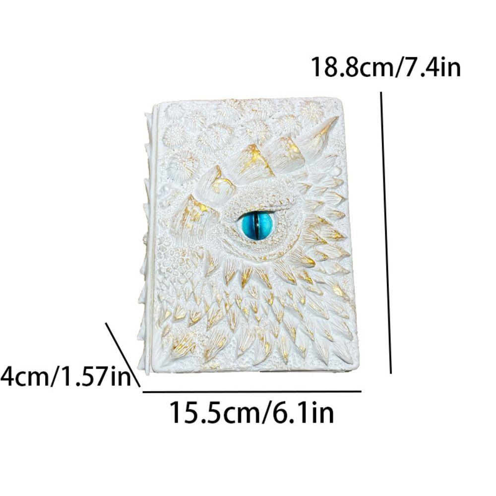 Формат А5, тисненый блокнот с текстурой в виде драконьего глаза, тисненая обложка, блокнот для ручных бухгалтерских книг