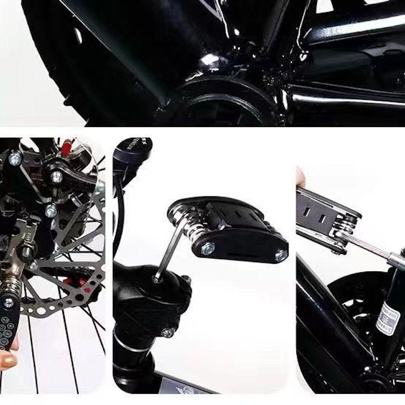 16 In 1 Multi Functional Portable Screw Tool Set for Motorcycle Accessories Bike Furniture Maintenance Tools Hexagon Wrench Set