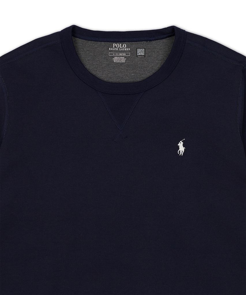 POLO RALPH LAUREN Double Knit Sweatshirt - Navy