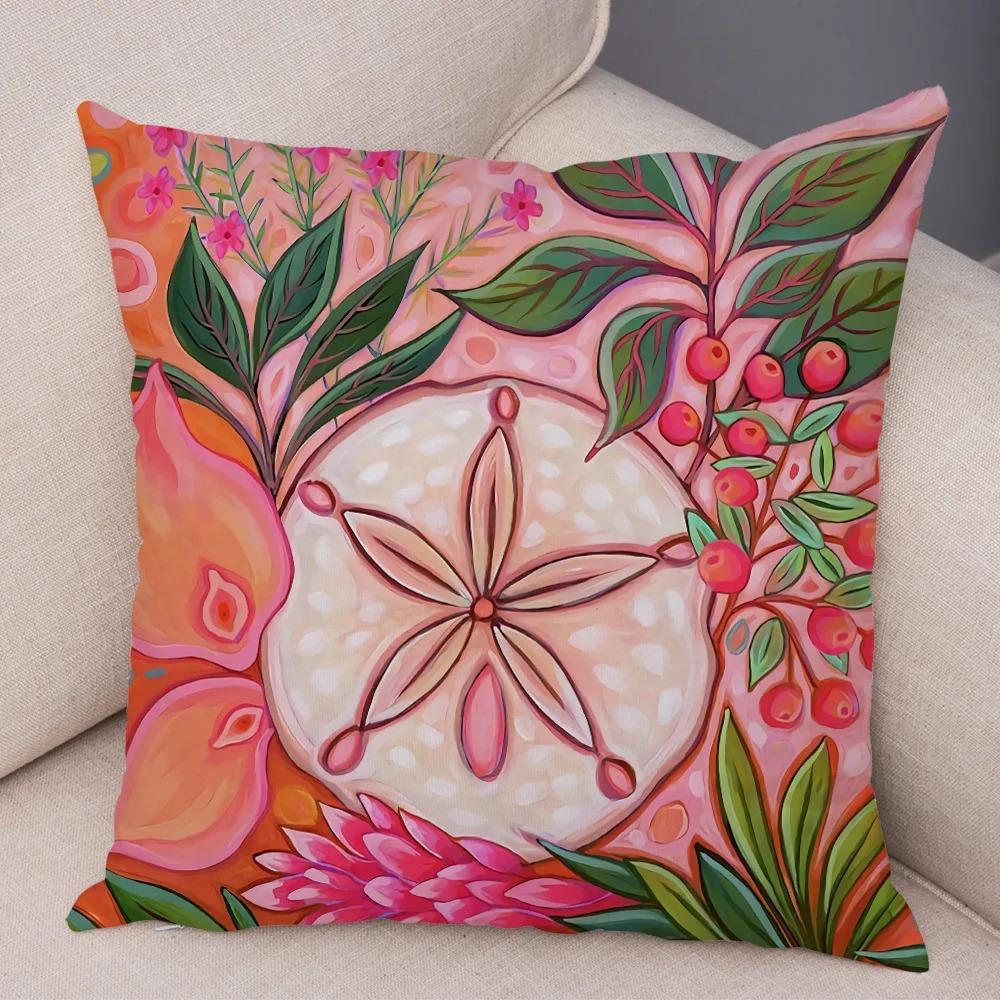 Красочные креативные наволочки для украшения интерьера, офиса, гостиной, дома, наволочки