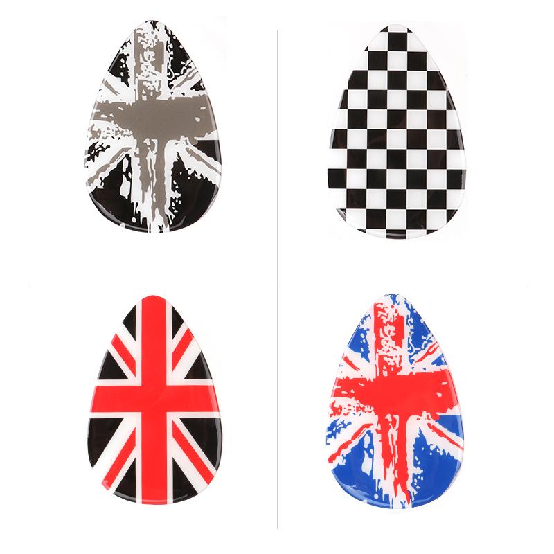 Union Jack Centre Air Outlet 3D Dedicated Cover Protect Sticker Decal For MINI COOPER F54 F55 F56 Clubman Interior Accessories
