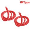 1Pc/2pcs Bicycle Wiring Harness Brake Sheath Spiral Winding Hose Wire Cord Wraps Management Sleeve