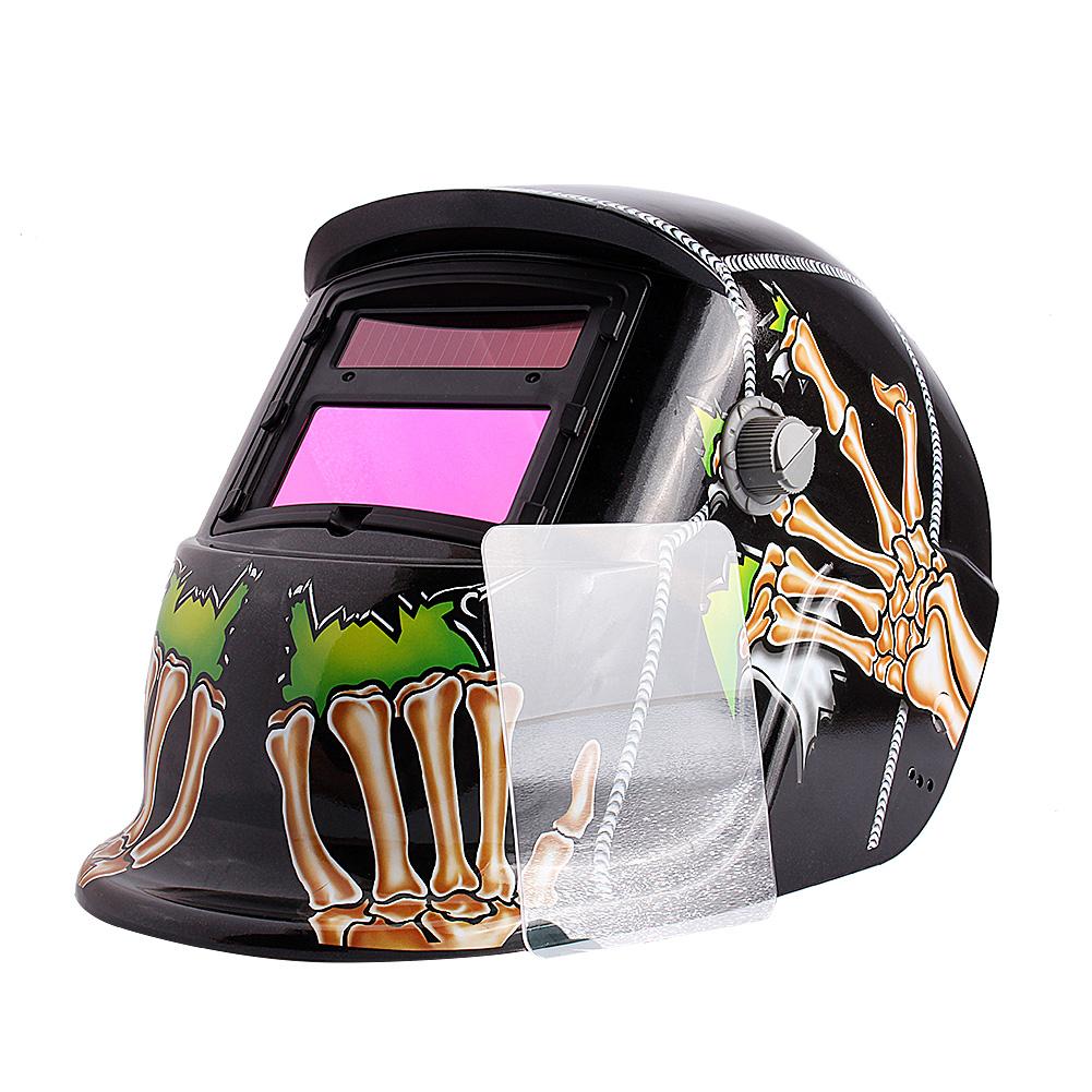 Auto Darkening Welding Helmet Welders Solar Powered Protective Gear