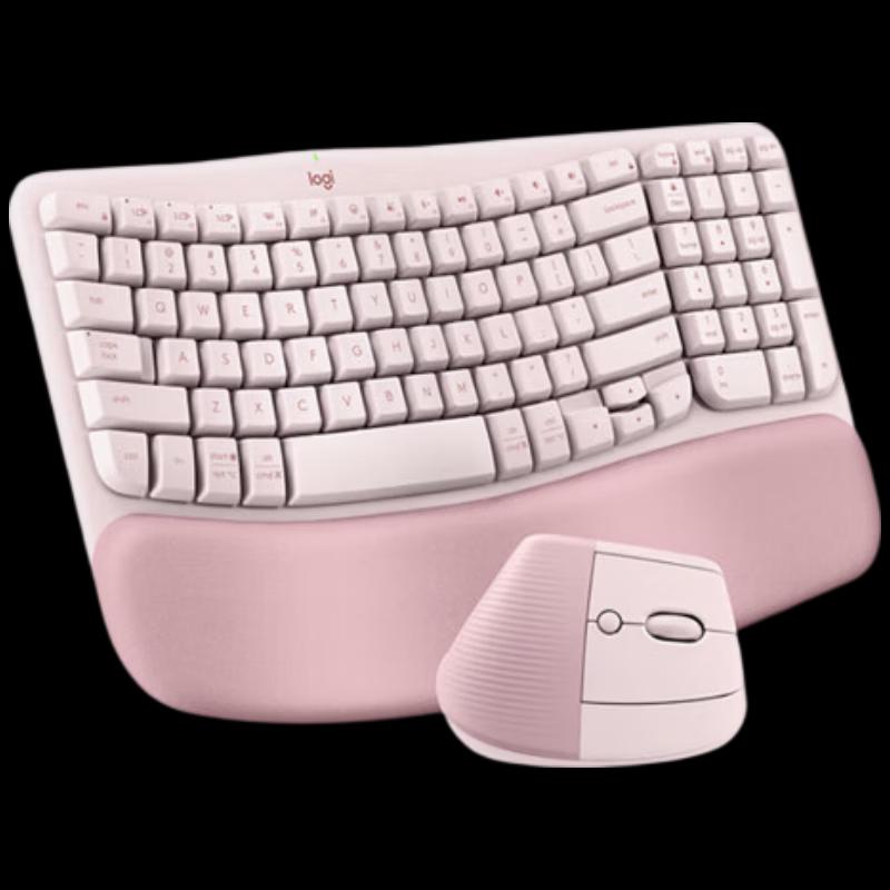 Беспроводной эргономичный набор Logitech Wave Combo: клавиатура и вертикальная мышь
