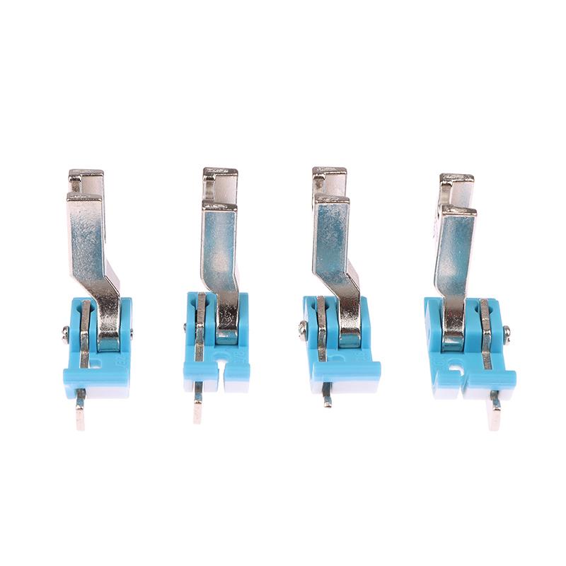 1 шт. Пластиковая лапка для пришивания края SP-18, лапка для пришивания встроенной линии, пластиковая лапка из воловьей жилы для плоской машины, швейные аксессуары