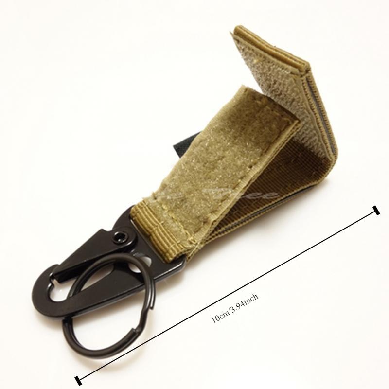 Climb Accessory Carabiner High Strength Nylon Tactical Backpack Key Hook Webbing Buckle Hanging System Belt Buckle Hanging