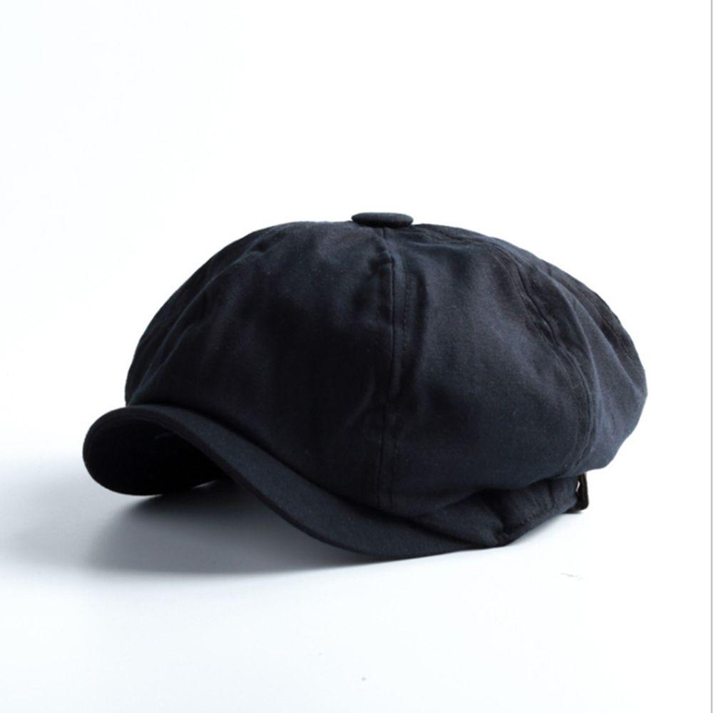 Casual Adult Cap Girls Artist Hat Female Painter Hat Octagonal Hat Korean Style Cap Men Beret