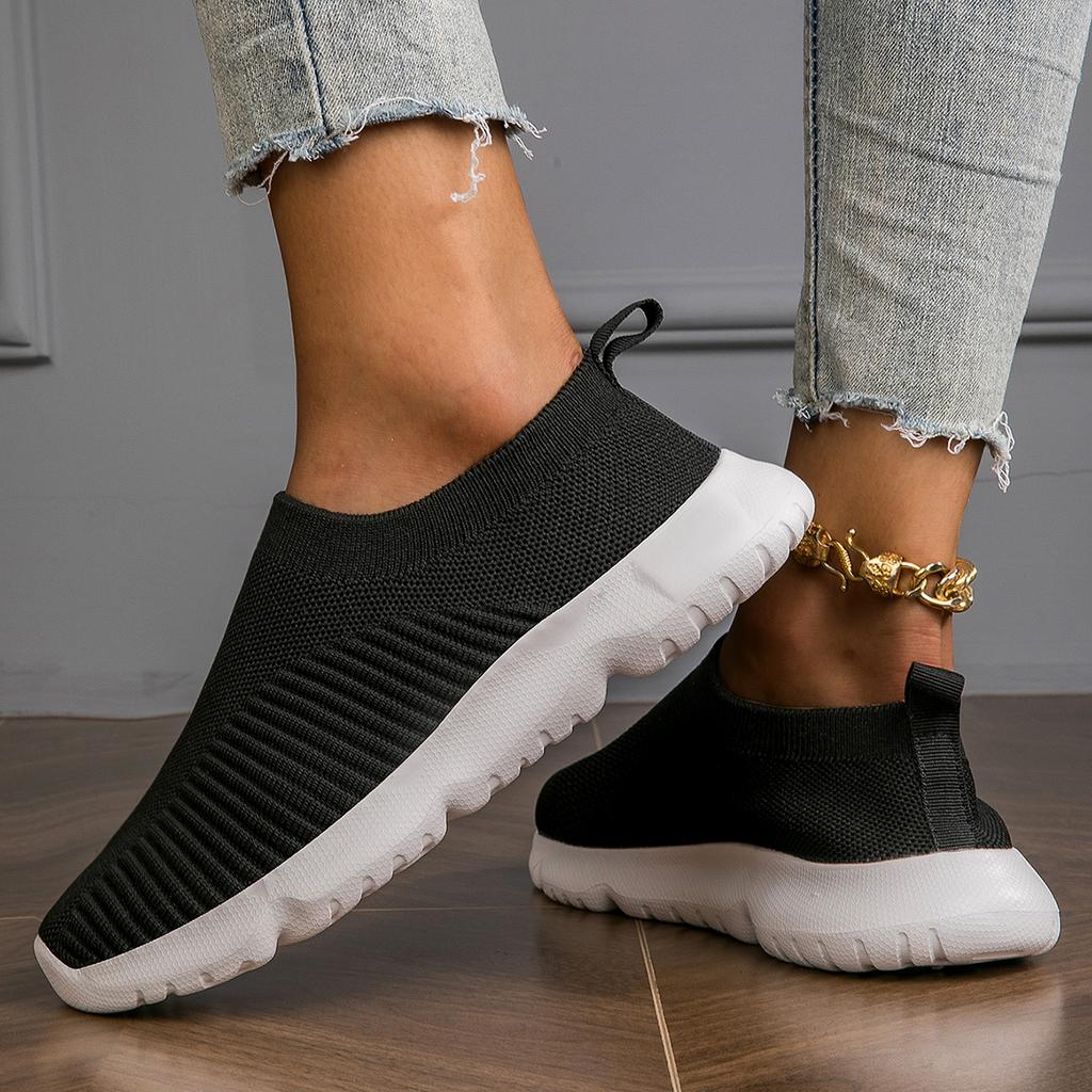 Модные весенние женские сетчатые повседневные туфли, дышащие, легкие, прогулочные кроссовки, обувь с плоской подошвой, нескользящая, вулканизированная обувь, новая