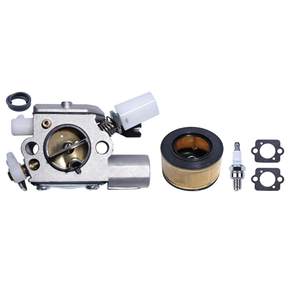 For MS231 For MS251 Fuel Filter Carburetor Kit Chainsaw Maintenance Carburetor And Air Filter Set Complete Maintenance Kit